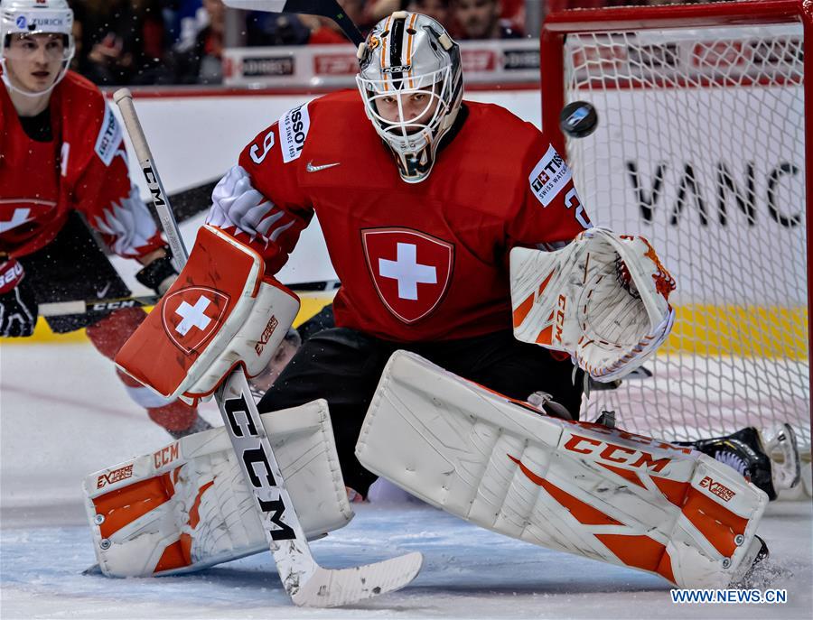 (SP)CANADA-VANCOUVER-INTERNATIONAL-ICE HOCKEY-CANADA VS SWITZERLAND