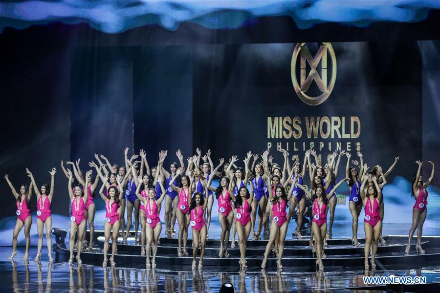 PHILIPPINES-QUEZON CITY-MISS WORLD PHILIPPINES 2019-CORONATION NIGHT