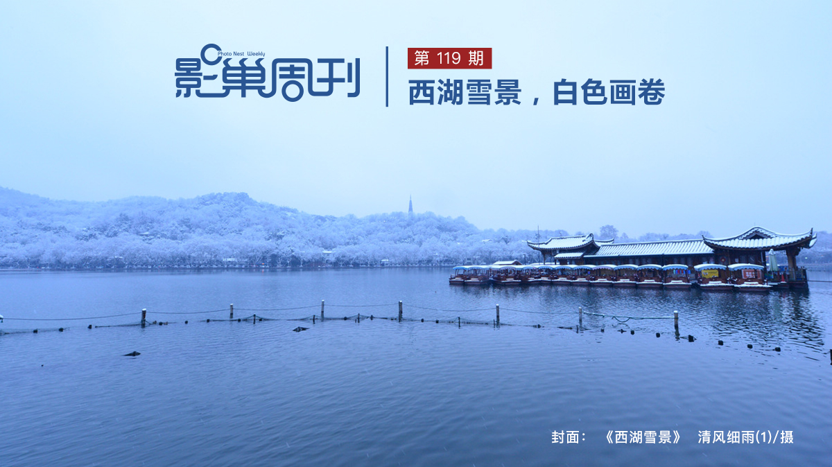 【影巢周刊】西湖雪景，白色畫卷