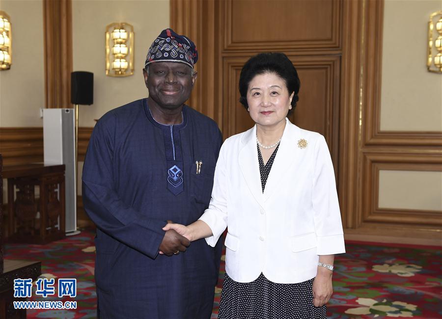 （XHDW）劉延東會見聯合國人口基金執(zhí)行主任巴巴通德&middot;奧索蒂梅欣