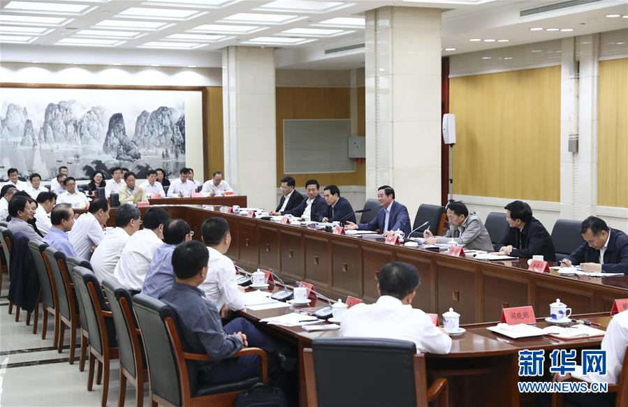 9月21日，中宣部在北京召開中央媒體駐外機構(gòu)外宣工作座談會。中共中央政治局委員、中央書記處書記、中宣部部長劉奇葆出席座談會并講話。新華社記者 謝環(huán)馳 攝 