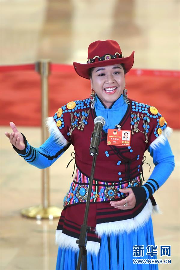 （兩會(huì)&middot;XHDW）（5）全國(guó)政協(xié)委員接受采訪