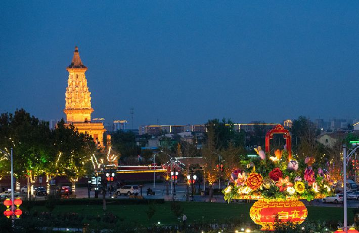 河北正定：古城保護(hù)、現(xiàn)代旅游寫新彩