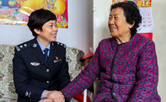 &ldquo;掌上警務(wù)室里的聲音，我會帶到北京&rdquo;