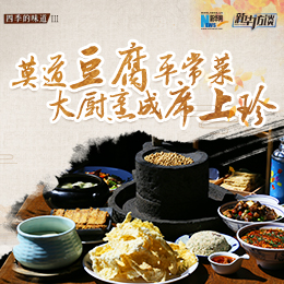 莫道豆腐平常菜，大廚烹成席上珍