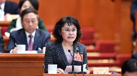 中國(guó)殘疾人聯(lián)合會(huì)主席團(tuán)主席，北京2022年冬奧會(huì)和冬殘奧會(huì)組織委員會(huì)執(zhí)行主席、黨組副書記 張海迪