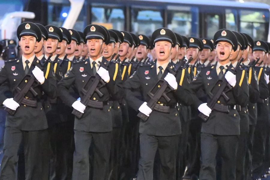 這就是今天早上的北京！