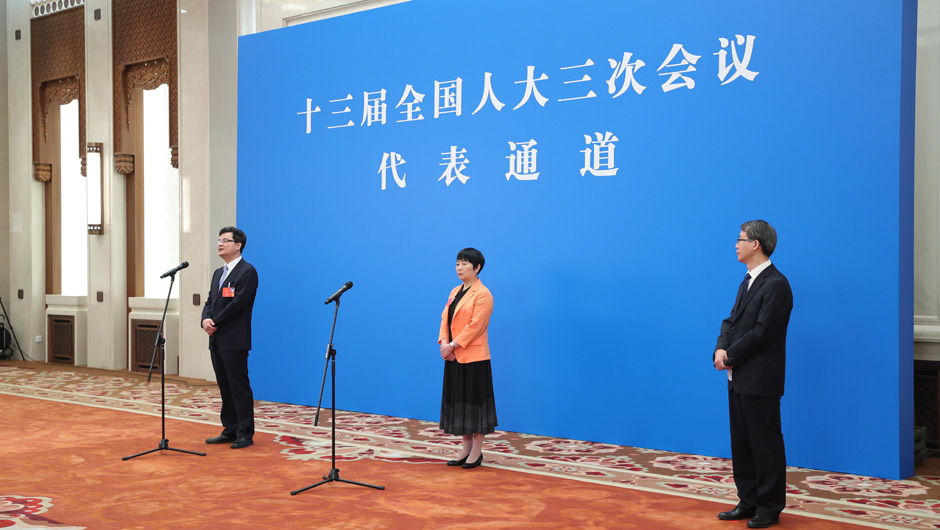 &ldquo;代表通道&rdquo;現(xiàn)場