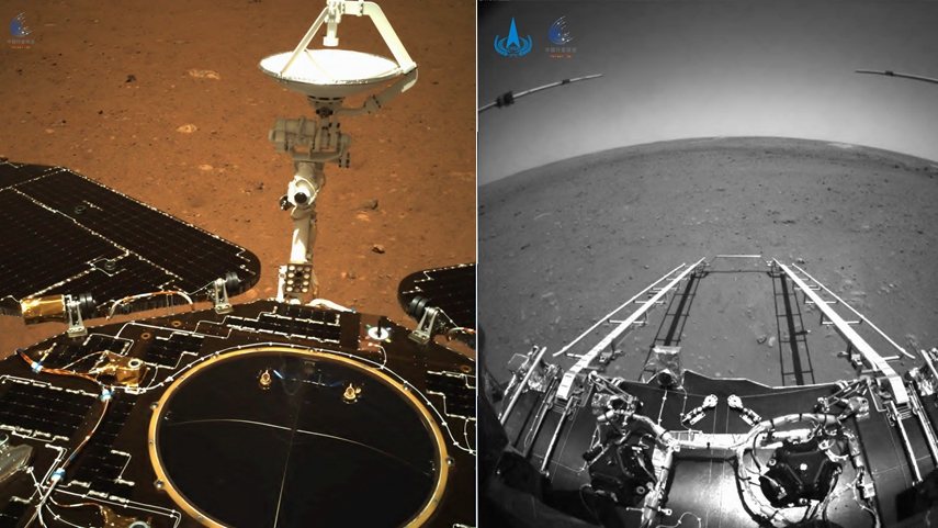 探索星辰大海 祝融號&ldquo;來信&rdquo;了！