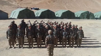 銘記烈士，致敬英雄！加勒萬河谷沖突現(xiàn)場(chǎng)視頻公開