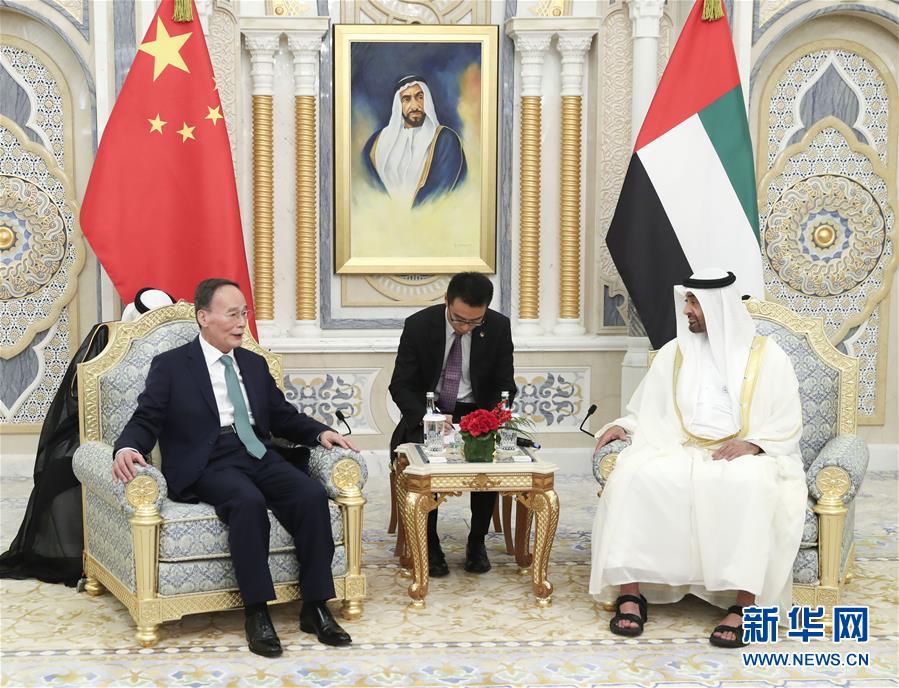 (時(shí)政)王岐山訪問阿聯(lián)酋