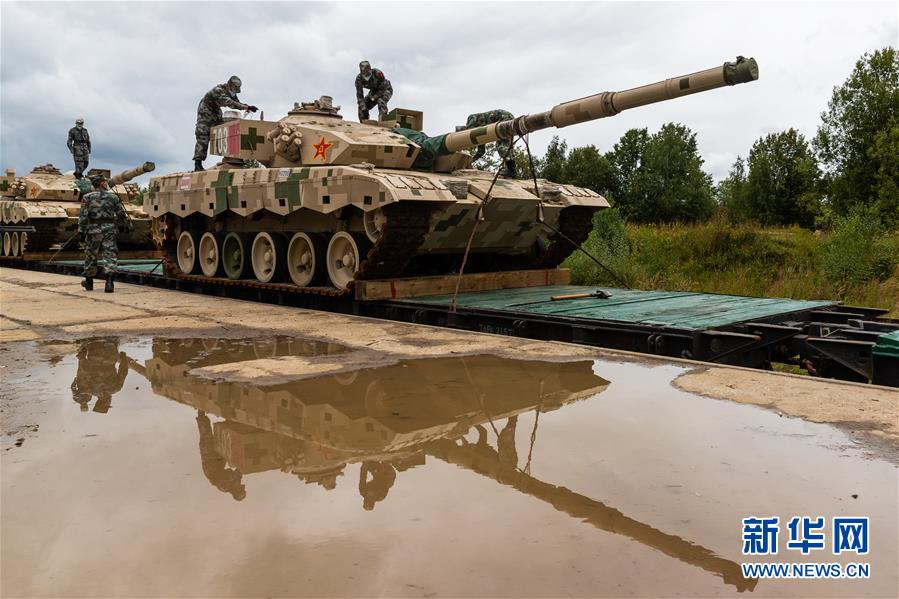 (國(guó)際)(3)我軍赴俄參加“國(guó)際軍事比賽-2020”裝備運(yùn)抵比賽場(chǎng)地