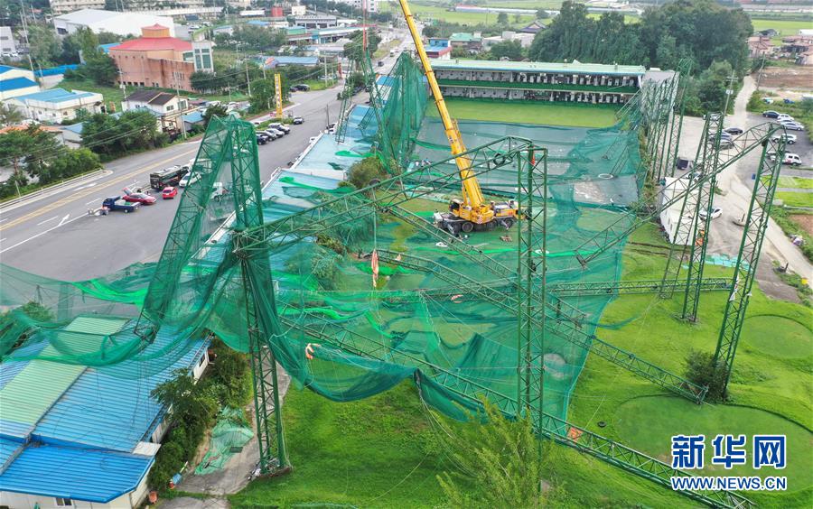 (國際)(5)超強臺風“美莎克”過境韓國致1死1傷