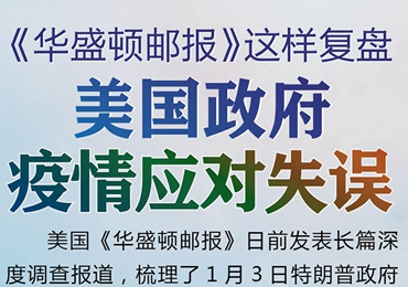 【圖解】《華盛頓郵報》這樣復盤美國政府疫情應(yīng)對失誤