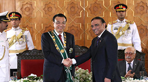 李克強(qiáng):中巴永遠(yuǎn)做彼此信賴(lài)的好伙伴